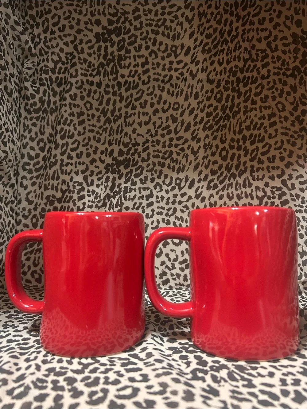 Rae Dunn Ceramic “Merry-Bright” Mugs